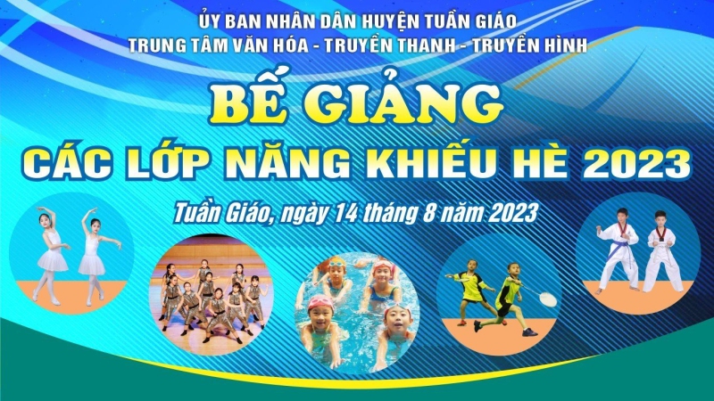 Bế mạc các lớp năng khiếu hè năm 2023