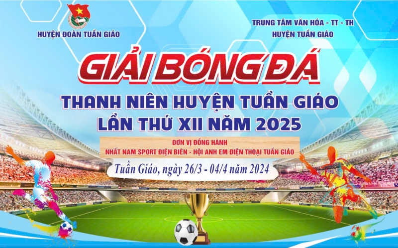 Khai mạc giải bóng đá truyền thống thanh niên lần thứ XII năm 2025