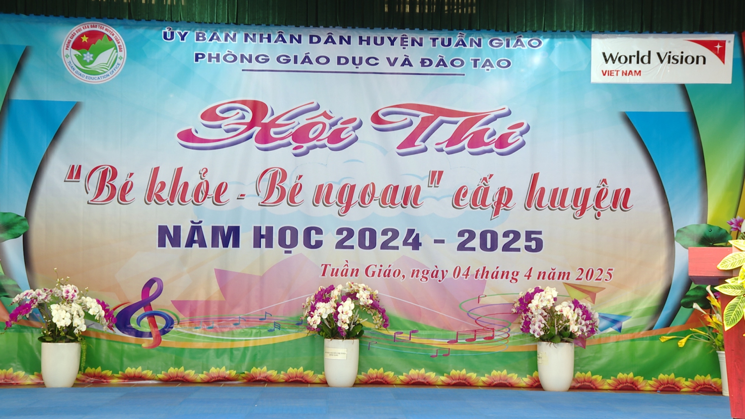 Tuần Giáo tổ chức thành công hội thi “Bé khoẻ, bé ngoan” cấp huyện năm học 2024-2025